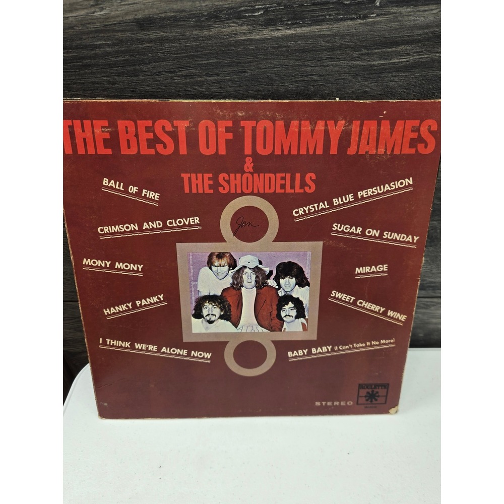 The Best of Tommy James and the Shondells Vinyl LP Roulette SR-42040 1969 Record